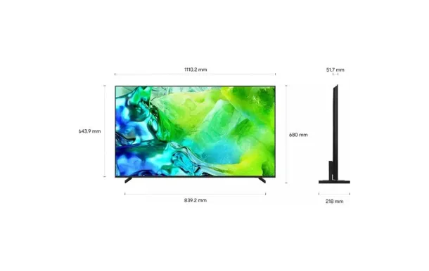 SAMSUNG Téléviseur UHD 4K SA TQ50QN80HAUXXC